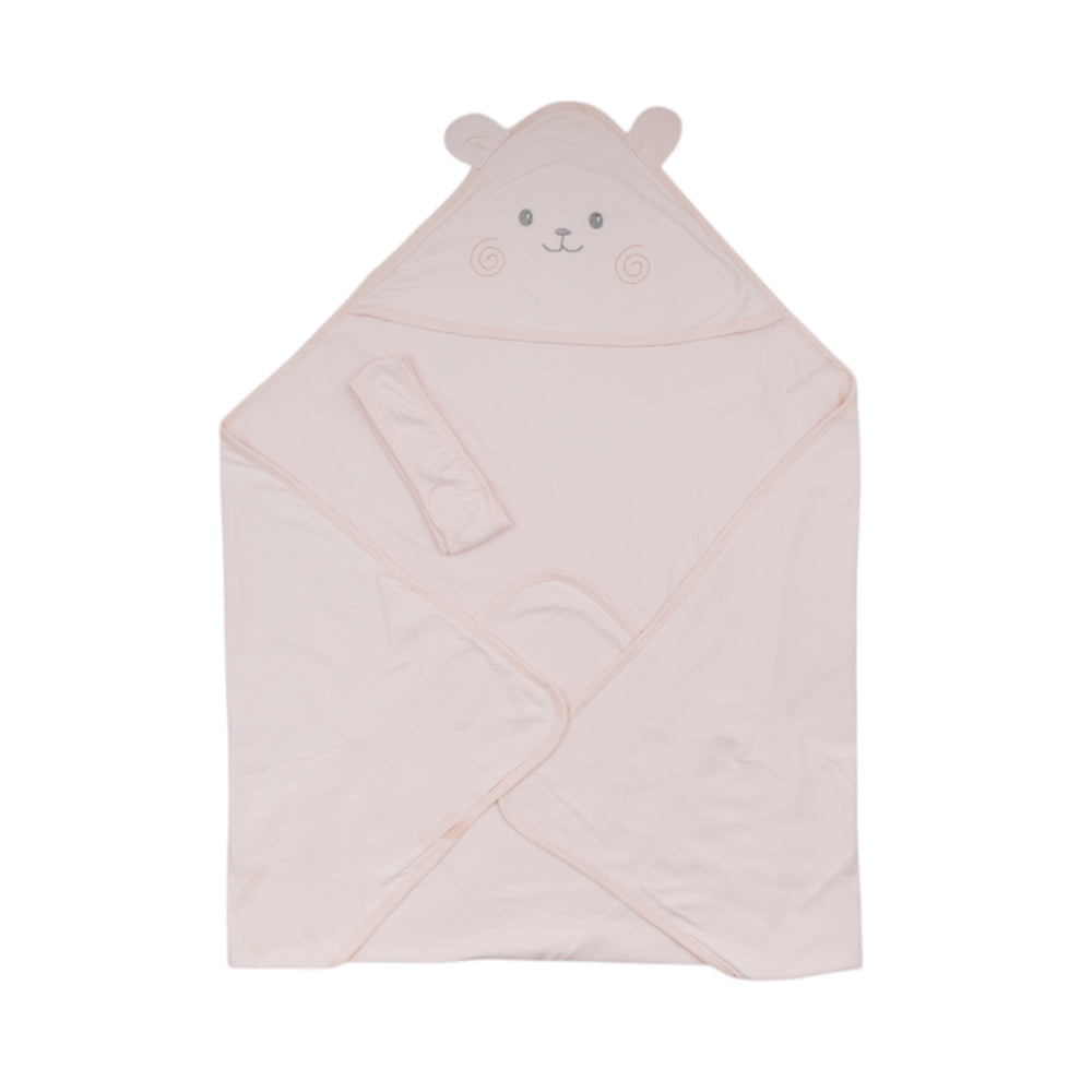 BABY WRAPPING SHEET HOODED MZS-24 015 Default Title - MamasJan KidsWear
