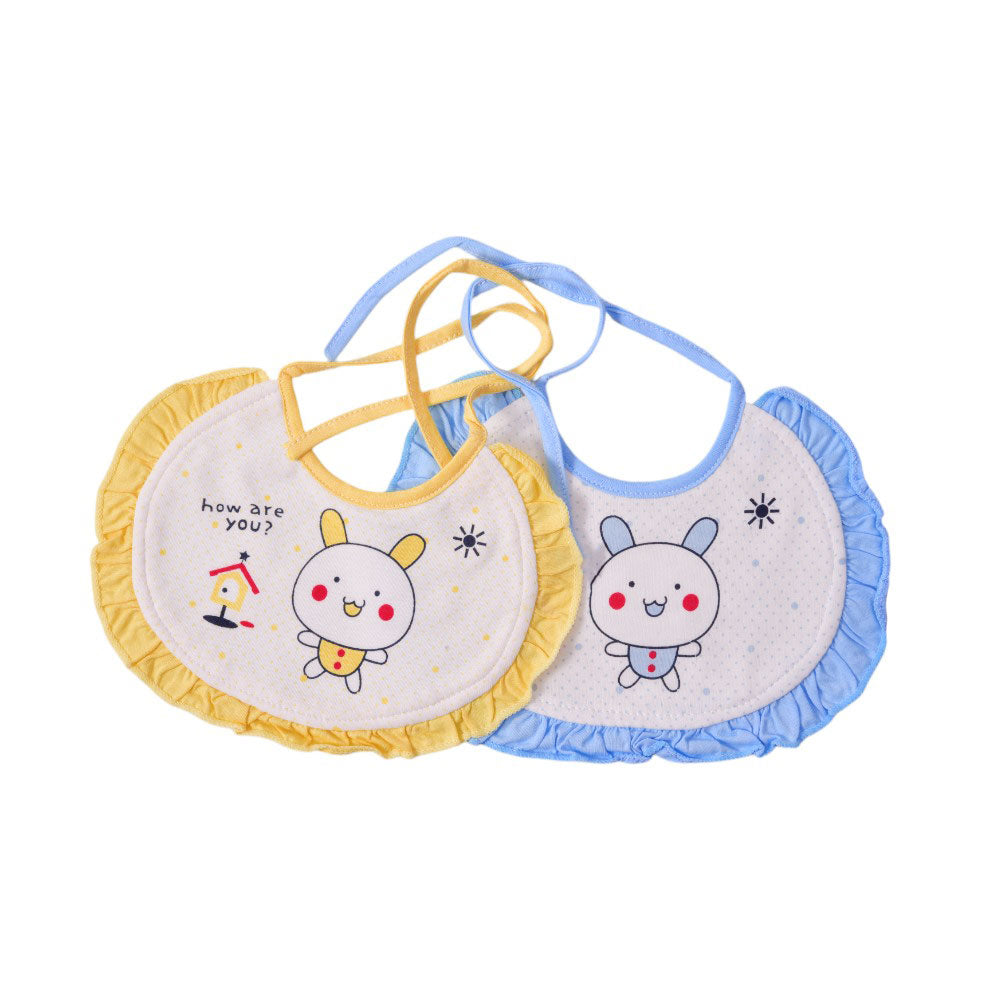 BABY BIB 2 PCS PACK MZS-24 016 Default Title - MamasJan KidsWear