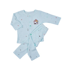 BOYS L/S 2PC PAJAMA SUIT MZS-24 N.B 112 Default Title - MamasJan KidsWear