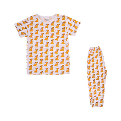 BOYS S/S 2PC SLEEPING SUIT MZS-24 7-8 Y 5626 Default Title - MamasJan KidsWear