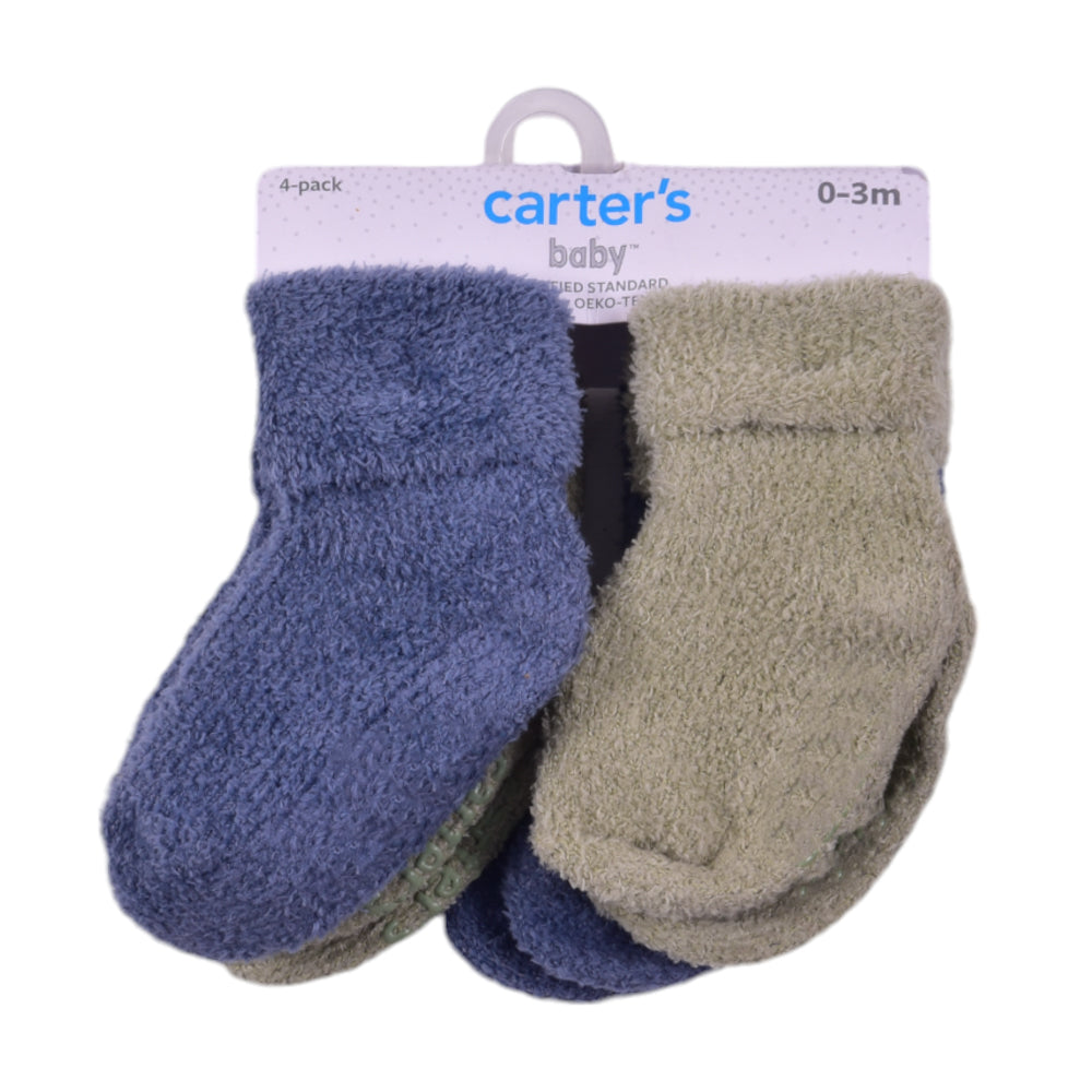 BABY SOCKS 3PC PACK CHI MZS-24 N.B CTS04 Default Title - MamasJan KidsWear