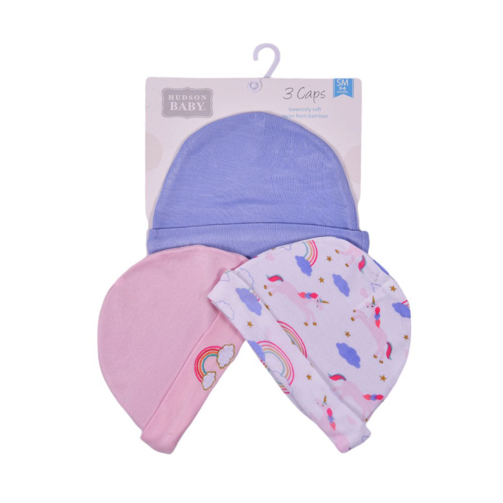 BABY CAP 3PC MZS-24 00864CH Default Title - MamasJan KidsWear