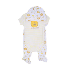 BOYS S/S 3PC BODY SUIT MZS-24 0-3M BP11201S Default Title - MamasJan KidsWear