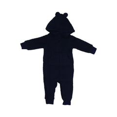 BOYS L/S FLEECE ROMPER HOODED MZS-24 6-9M 59673 Default Title - MamasJan KidsWear