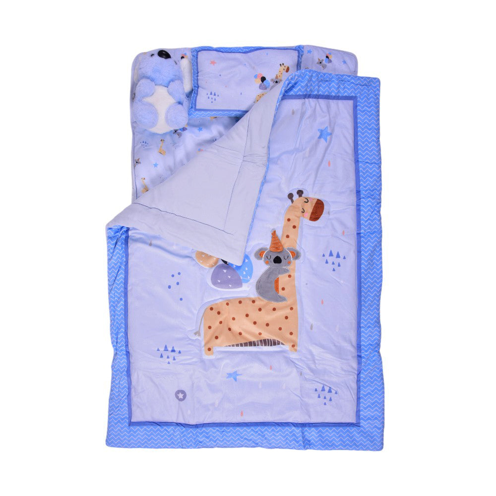 BABY QUILT SET 4PC MZS-24 SNYBD15-B Default Title - MamasJan KidsWear