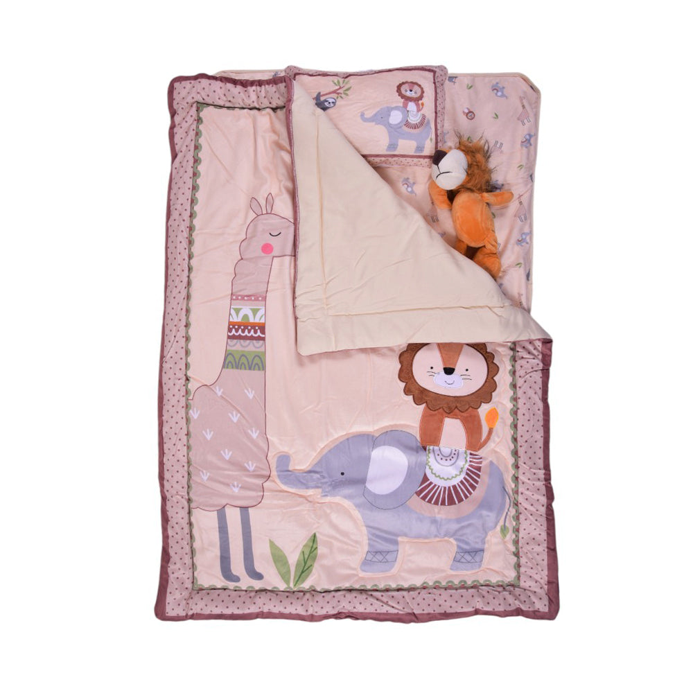 BABY QUILT SET 4PC MZS-24 SNYBD15-AP Default Title - MamasJan KidsWear