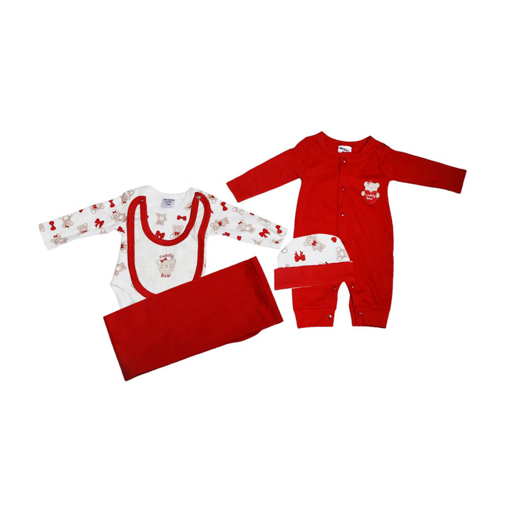 BABY GIFT SET HANGER 5PC MZW-24 0-3M 239-071 Default Title - MamasJan KidsWear