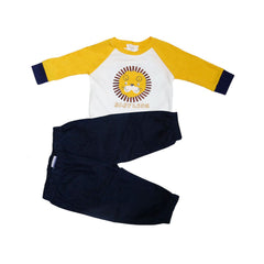 BOYS L/S 2PC PAJAMA SUIT MZW-24 0-3M 239-020 Default Title - MamasJan KidsWear