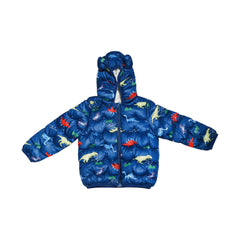 BOYS L/S PUFFER JACKET HOODED MZW-24 18-24M 72 Default Title - MamasJan KidsWear