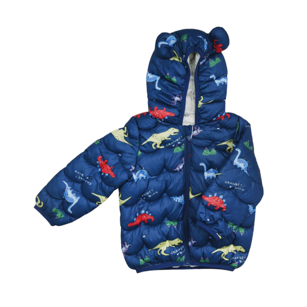 BOYS L/S PUFFER JACKET HOODED MZW-24 9-12M 72 Default Title - MamasJan KidsWear