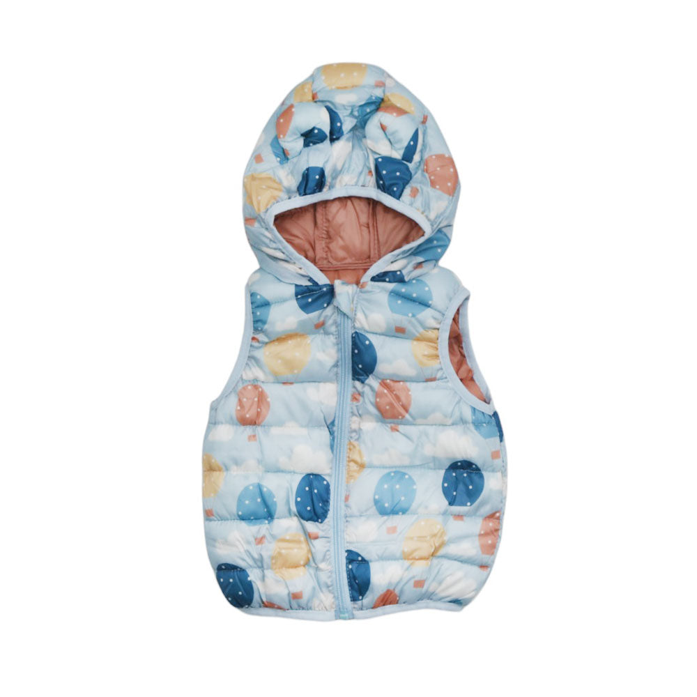 BOYS S/L PUFFER JACKET HOODED MZW-24 0-3M 47 Default Title - MamasJan KidsWear