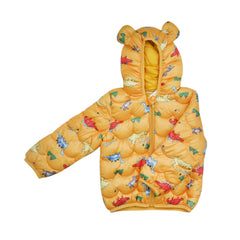 BOYS L/S PUFFER JACKET HOODED MZW-24 9-12M 56 Default Title - MamasJan KidsWear