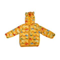 BOYS L/S PUFFER JACKET HOODED MZW-24 12-18M 56 Default Title - MamasJan KidsWear
