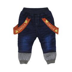 BOYS DENIM TROUSER MZW-24 6-9M 19 Default Title - MamasJan KidsWear