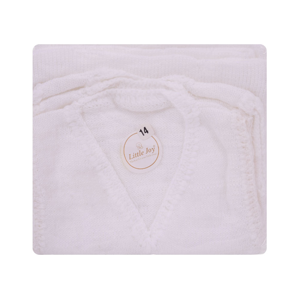 BABY WOOLEN VEST 14INCH MZW-24 Default Title - MamasJan KidsWear