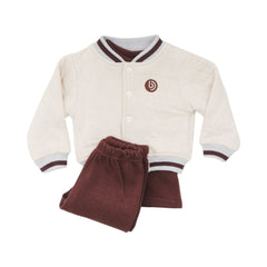 BOYS L/S 3PC PAJAMA SUIT MZW-24 18-24M 836 Default Title - MamasJan KidsWear