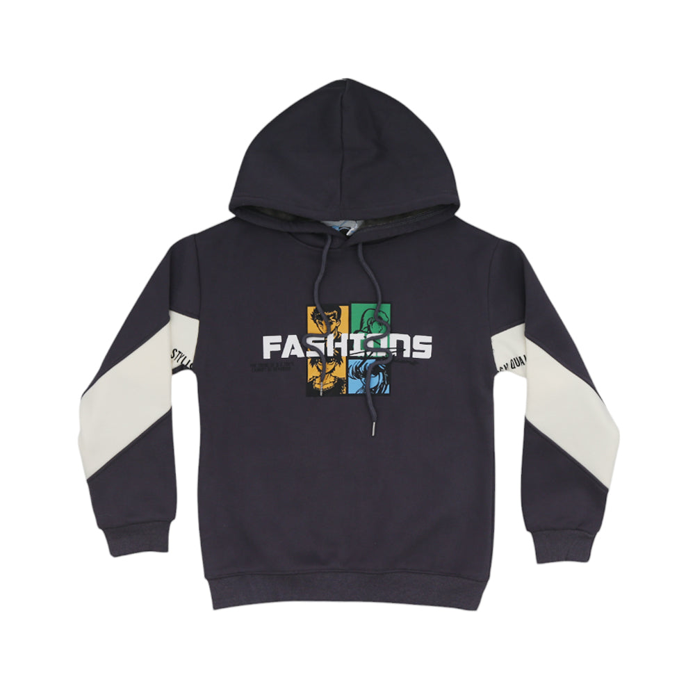 BOYS L/S UPPER HOODED MZW-24 7-8 YEAR 002 Default Title - MamasJan KidsWear