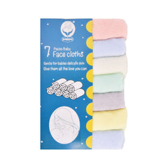 BABY FACE TOWEL 7PC PACK MZW-24 (979) Default Title - MamasJan KidsWear
