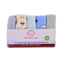 BABY FACE TOWEL 10PC PACK MZW-24 (431) Default Title - MamasJan KidsWear
