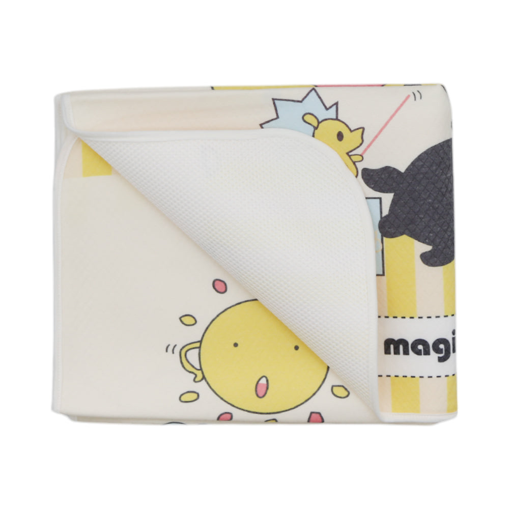 BABY CHANGING SHEET MZW-24 442 (70X90) Default Title - MamasJan KidsWear