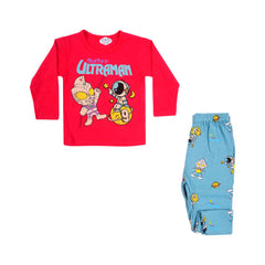 BOYS L/S 2PC SLEEPING SUIT 9-12M MZW-24 04 Default Title - MamasJan KidsWear