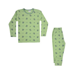 BOYS L/S 2PC SLEEPING SUIT ROT MZW-24 5-6 YEAR N6 Default Title - MamasJan KidsWear