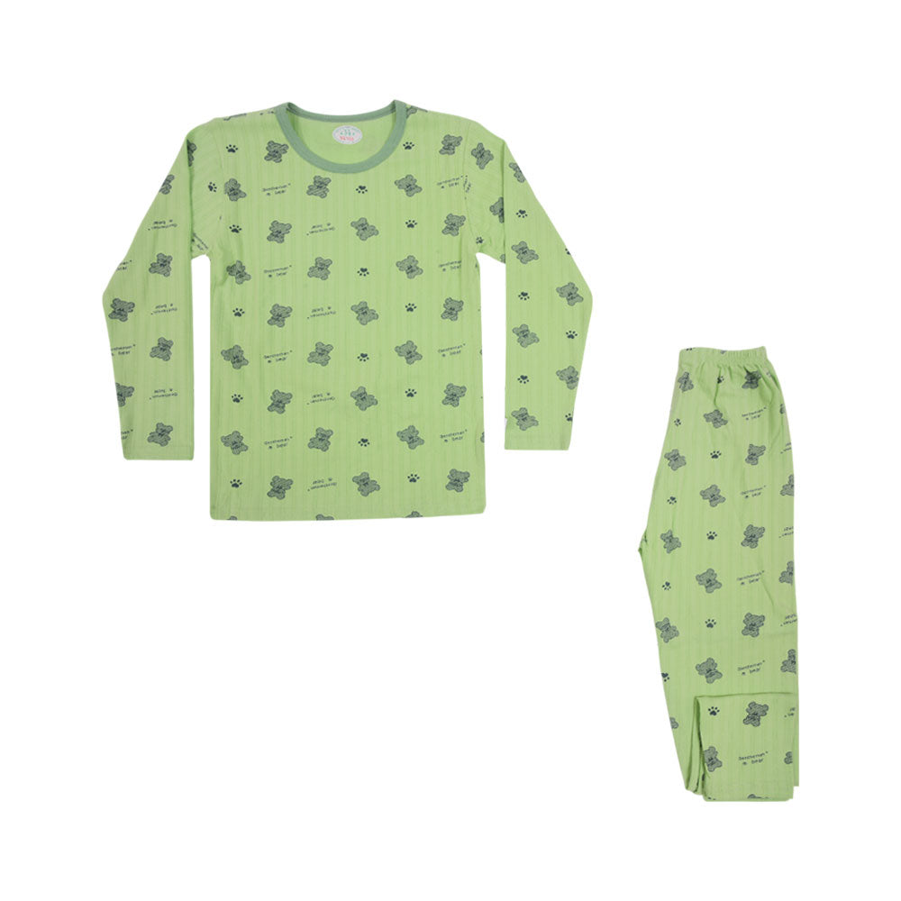 BOYS L/S 2PC SLEEPING SUIT ROT MZW-24 7-8 YEAR N6 Default Title - MamasJan KidsWear
