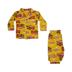 BOYS L/S 2PC SLEEPING SUIT F/O MZW-24 9-12M NO7 Default Title - MamasJan KidsWear