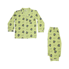 BOYS L/S 2PC SLEEPING SUIT F/O MZW-24 4-5 YEAR NO10 Default Title - MamasJan KidsWear