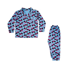 BOYS L/S 2PC SLEEPING SUIT F/O MZW-24 8-9 YEAR NO11 Default Title - MamasJan KidsWear