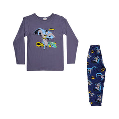 BOYS L/S 2PC SLEEPING SUIT CHR MZW-24 8-9 YEAR N-14 Default Title - MamasJan KidsWear