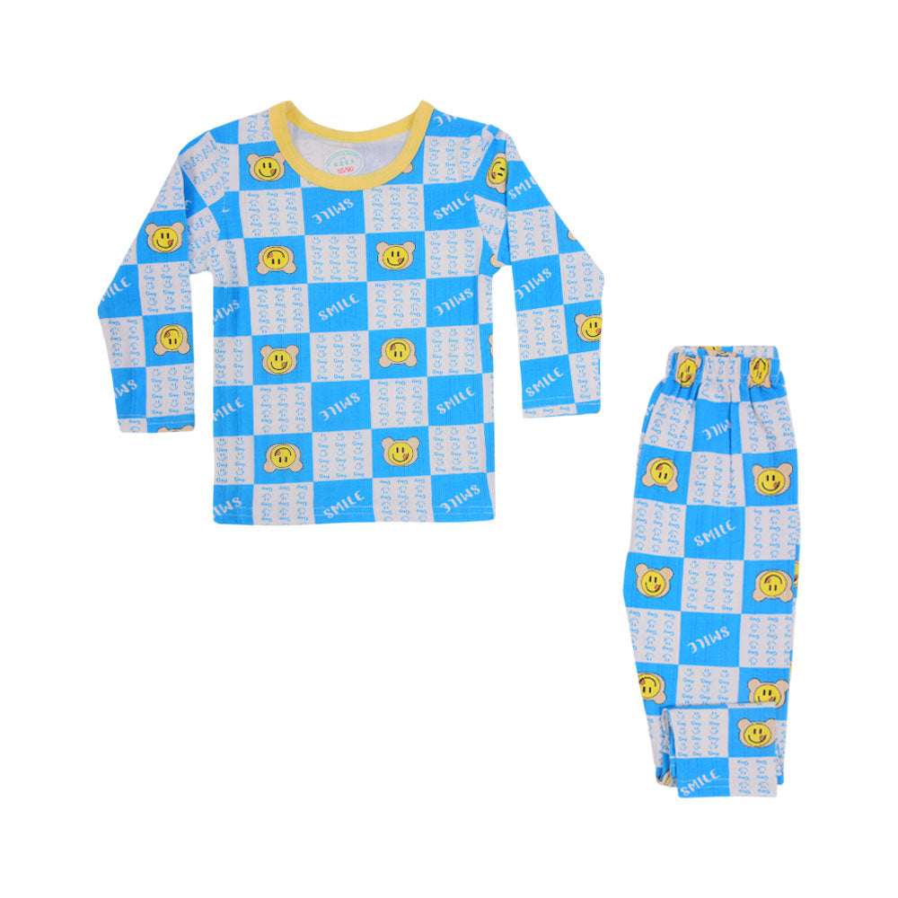 BOYS L/S 2PC SLEEPING SUIT ROT MZW-24 9-12M N10 Default Title - MamasJan KidsWear