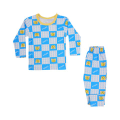 BOYS L/S 2PC SLEEPING SUIT ROT MZW-24 9-12M N10 Default Title - MamasJan KidsWear