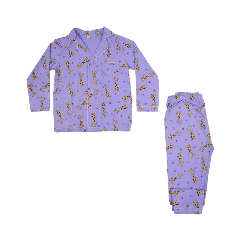 BOYS L/S 2PC SLEEPING SUIT F/O MZW-24 7-8 YEAR NO14 Default Title - MamasJan KidsWear