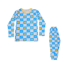 BOYS L/S 2PC SLEEPING SUIT ROT MZW-24 5-6 YEAR N10 Default Title - MamasJan KidsWear
