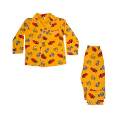 BOYS L/S 2PC SLEEPING SUIT F/O MZW-24 2-3 YEAR NO22 Default Title - MamasJan KidsWear