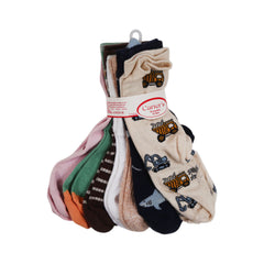 BABY SOCKS 7PC PACK NICE & EASY 9-10Y MZW-24 1-HC Default Title - MamasJan KidsWear