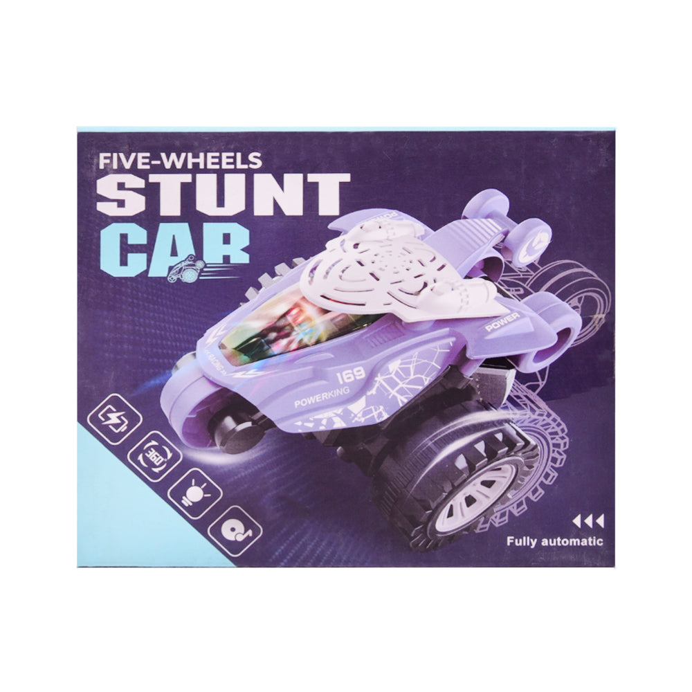 GC169-158 FIVE WHEEL STUNT CAR B/O Default Title - MamasJan Toys