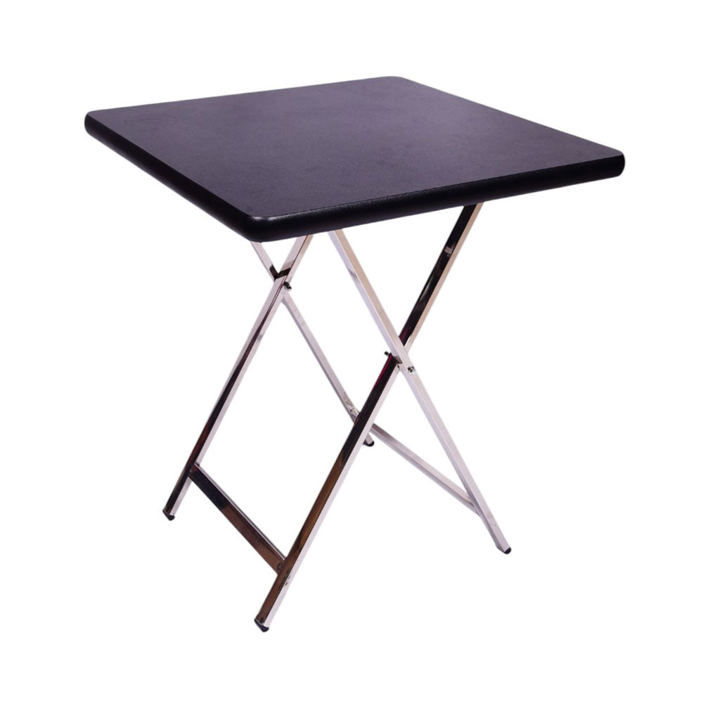 TABLE FOLDING SS BLACK SQUARE Default Title - MamasJan Household