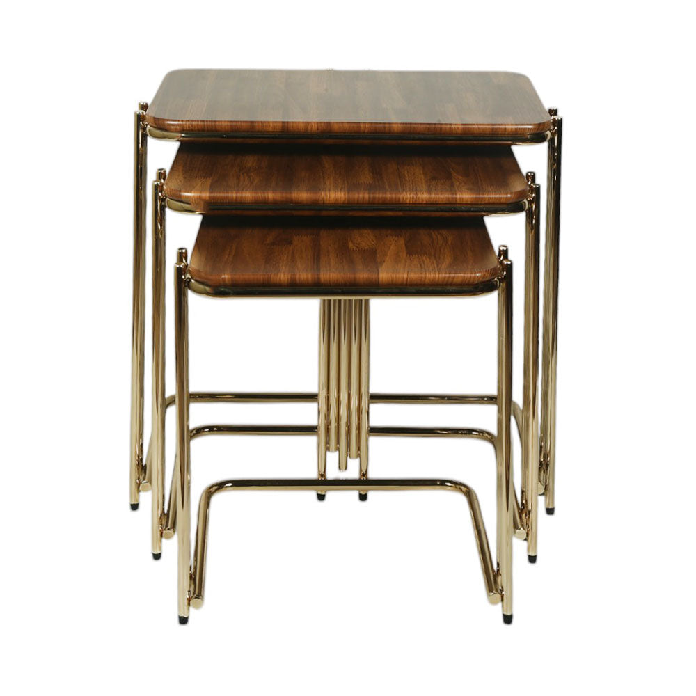 TABLE DELUXE GOLDEN MASA 3 PCS SET Default Title - MamasJan Household