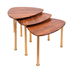 TABLE SET 3PC MAASA GOLDEN 040 Default Title - MamasJan Household