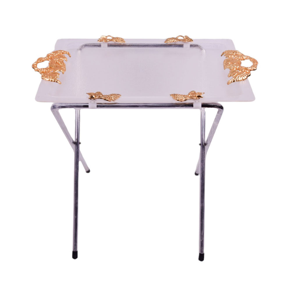 ACRYLIC FOLDING TABLE 2043 Default Title - MamasJan Household