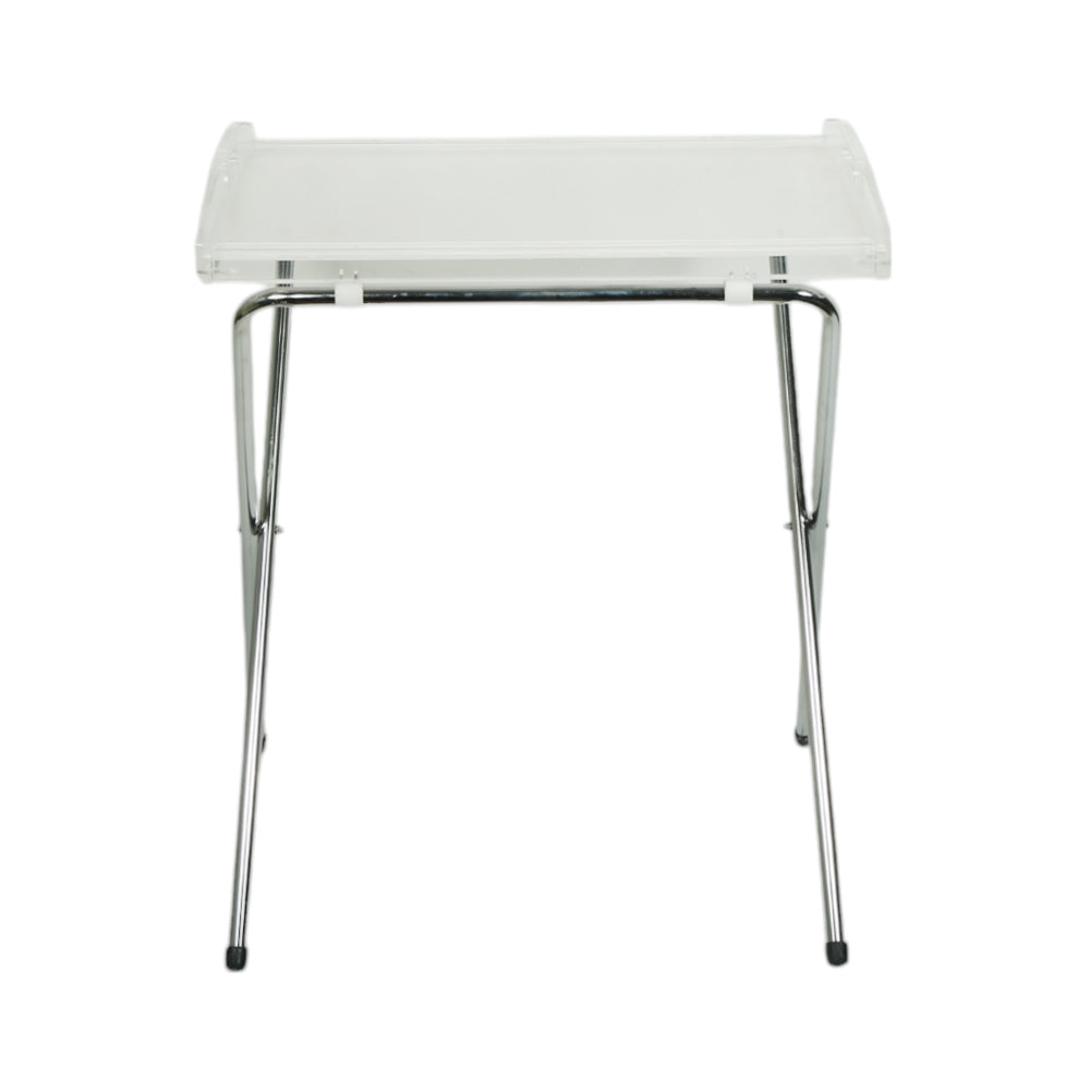 FOLDING TABLE ACRYLIC WHITE Default Title - MamasJan Household