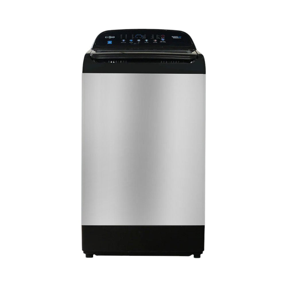 SUPER ASIA WASHING MACHINE INVERTER 14KG SILVER SA-814I Default Title - MamasJan Electronics