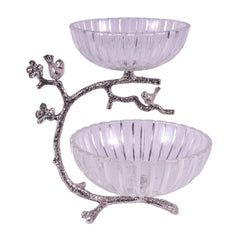 BOWL FRUIT ORCHID WB-1023 Default Title - MamasJan Decoration