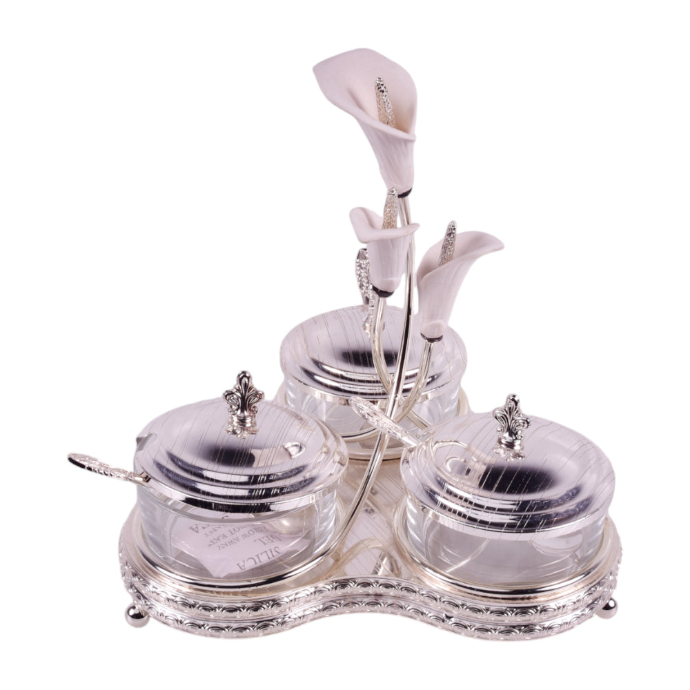 JAM POT SET ORCHID TA2629 Default Title - MamasJan Crockery