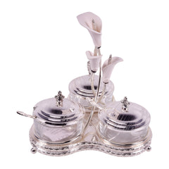 JAM POT SET ORCHID TA2629 Default Title - MamasJan Crockery