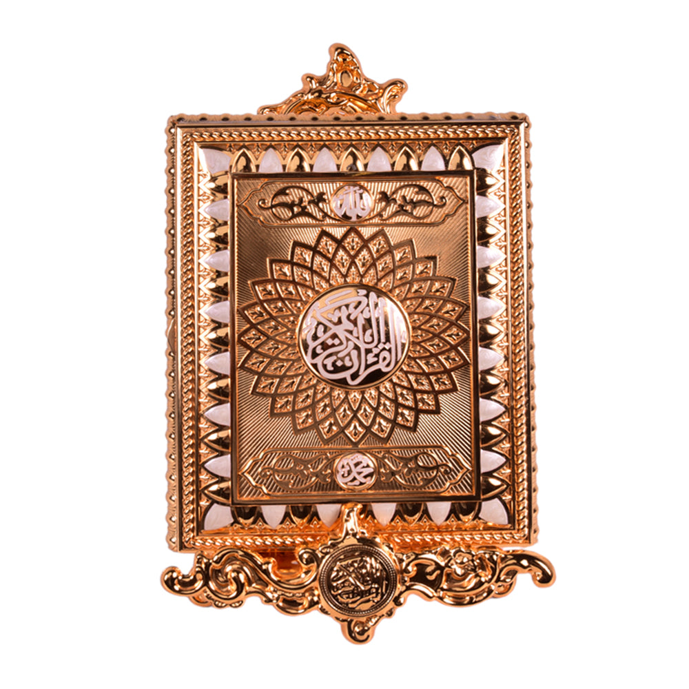 QURAN BOX LARGE IVORY AMG-JB-393LE Default Title - MamasJan Decoration