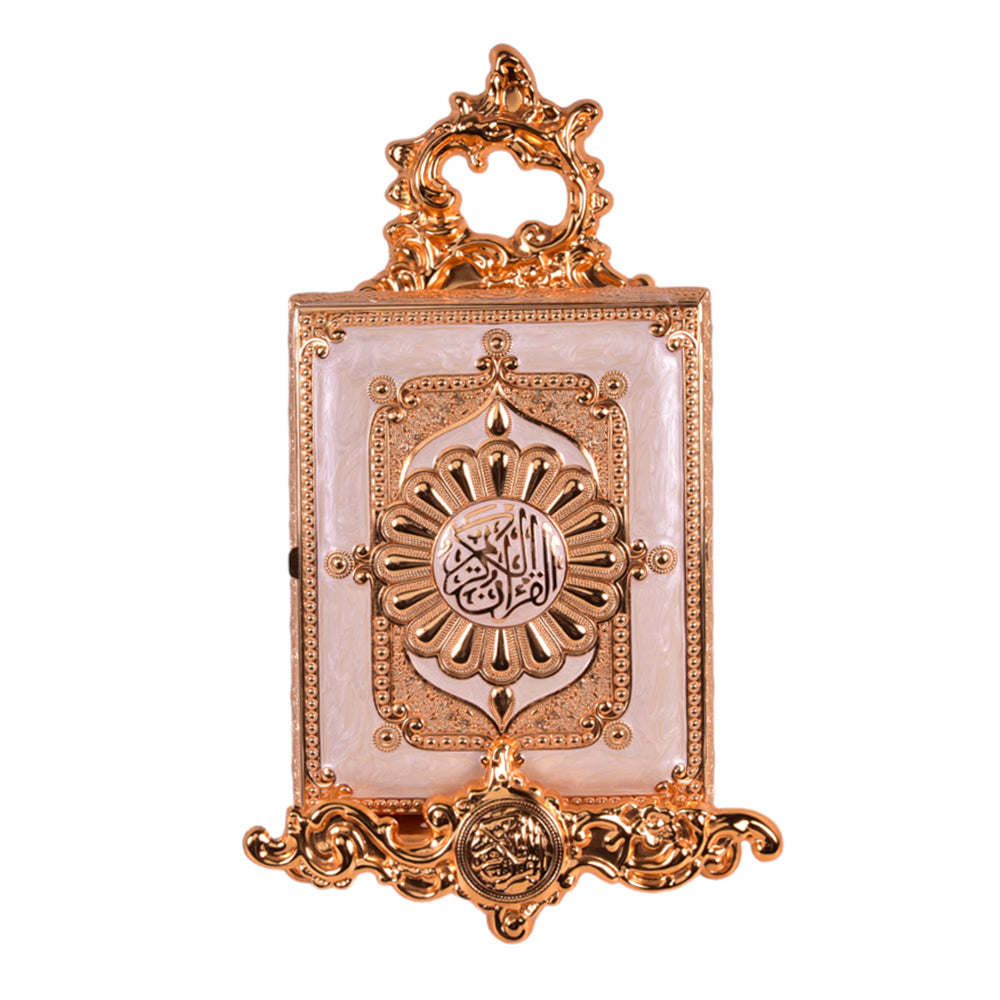 QURAN BOX MEDIUM IVORY AMG-JB-98ME Default Title - MamasJan Decoration