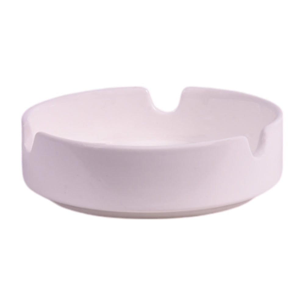 ASHTRAY WHITE 4INCH W1030 HGK Default Title - MamasJan Décor